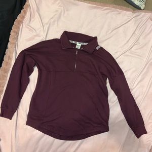 Victoria’s Secret pink quarter zip up